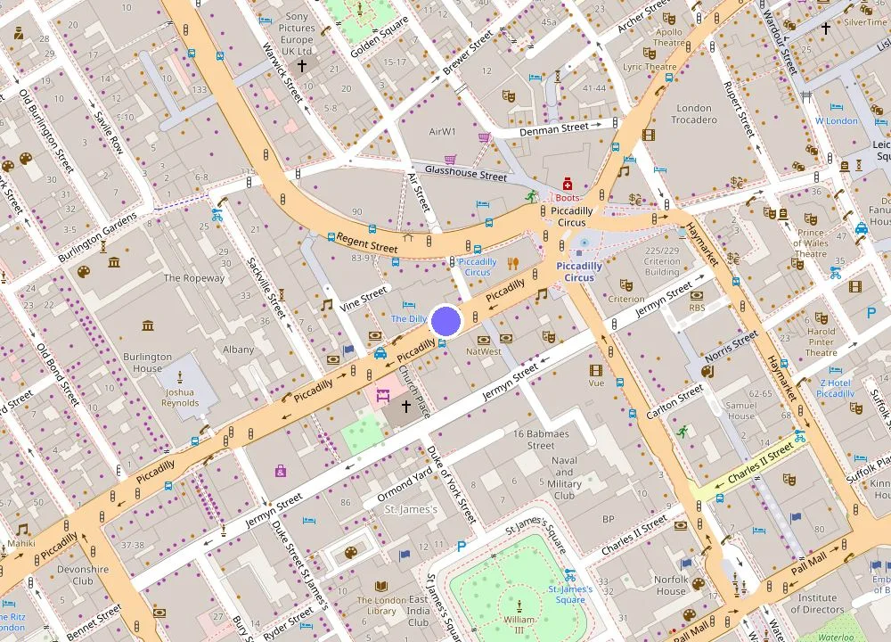 Map: The Dilly
